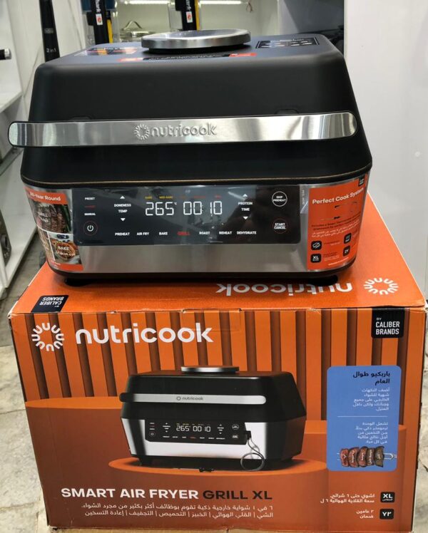 سرخ کن و گریل نوتریکوک مدل NUTRICOOK AFG960 مشکی - Image 5