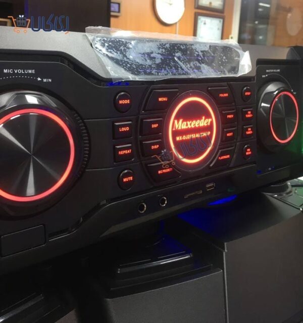 اسپیکر دی جی مکسیدر مدل MX-DJ3103 AL331 مشکی - Image 5