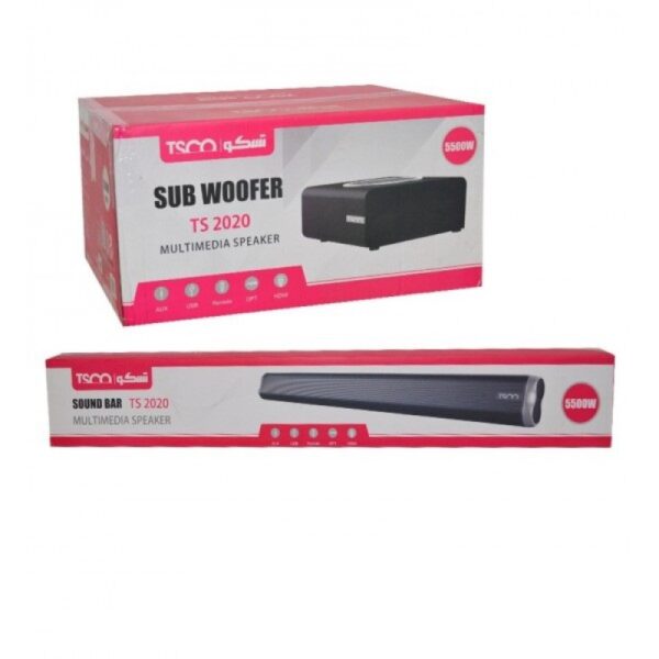 ساندبار تسکو مدل TS-2020N مشکی - Image 5