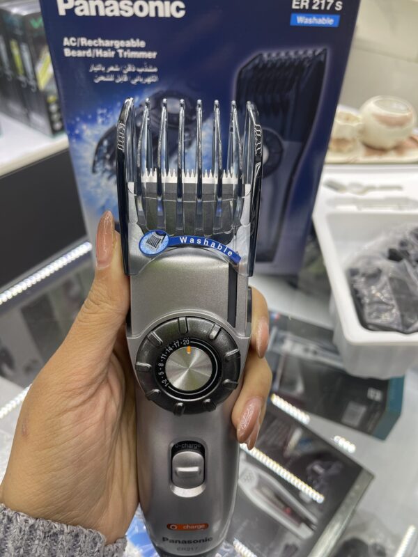 ماشین اصلاح سر و صورت پاناسونیک ER217S مشکی سیلور - Image 3