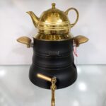 کتری قوری رو گازی نزاز 5 لیتری کد 3026 مشکی طلایی - Image 9