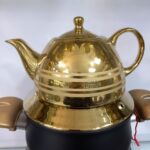 کتری قوری رو گازی نزاز 5 لیتری کد 3026 مشکی طلایی - Image 10