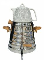 کتری قوری رو گازی (T.GH) قیطاسی 5 لیتری مدل 7725 استیل