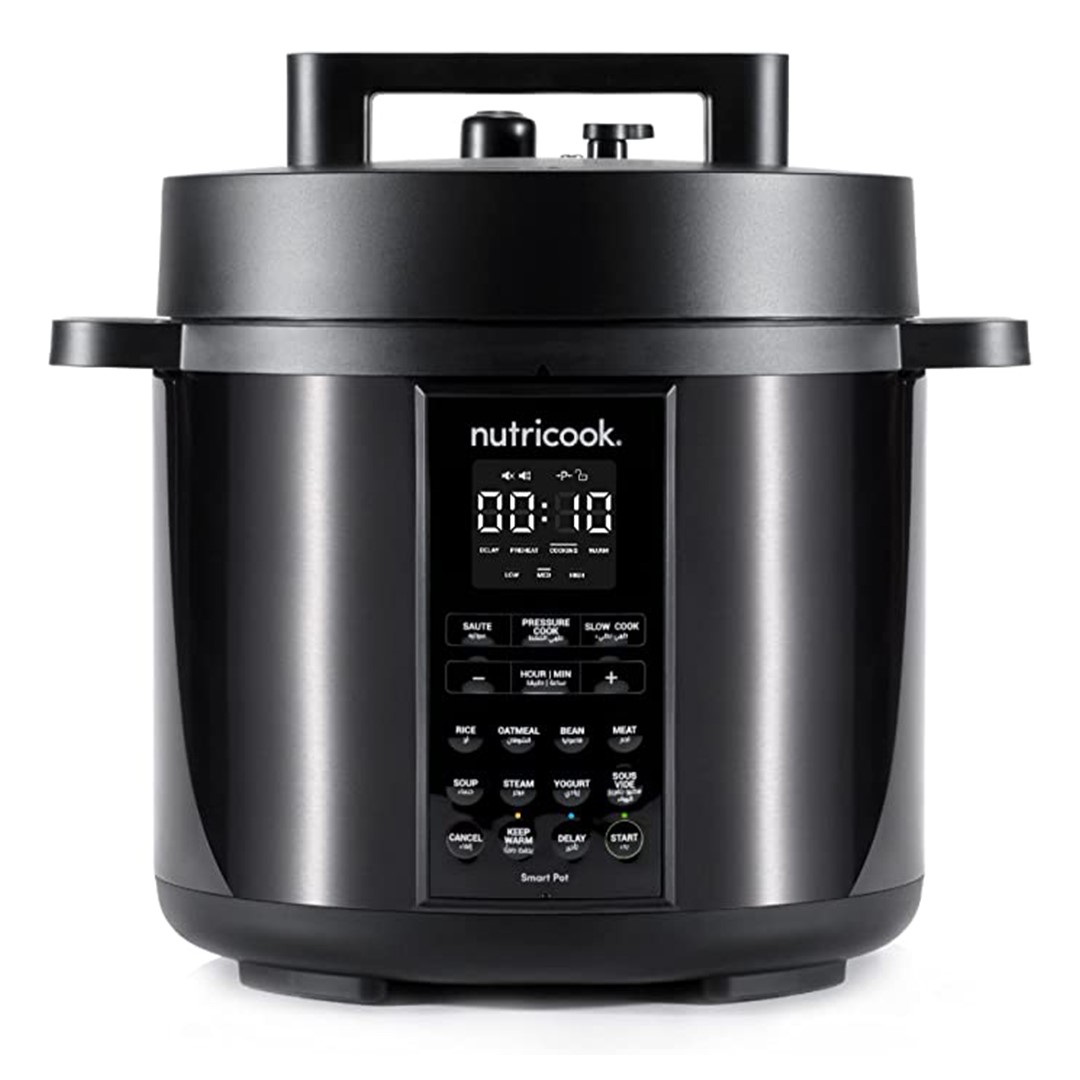 2061 مولتی کوکر نوتریکوک 6 لیتری Nutricook مدل SP204K مشکی - Image 1