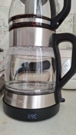 چای ساز روی هم گوسونیک مدل GST-783 مشکی استیل - Image 8