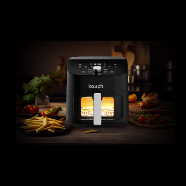 سرخ کن بدون روغن کوخ 7 لیتری مدل KF-2102 مشکی - Image 8