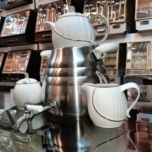 کتری قوری رو گازی ای تی سی ( ATC ) 5 لیتری استیل - Image 5