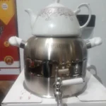 کتری قوری رو گازی امپراتور 5 لیتری استیل - Image 7