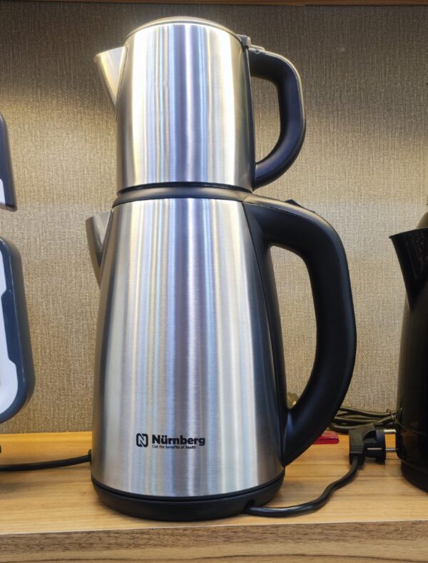 چای ساز روی هم نورنبرگ مدل TNG-525MK استیل - Image 6