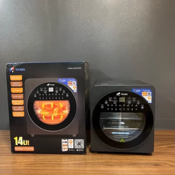 سرخ کن تیوارکس 14 لیتری مدل TX-1098 مشکی - Image 4