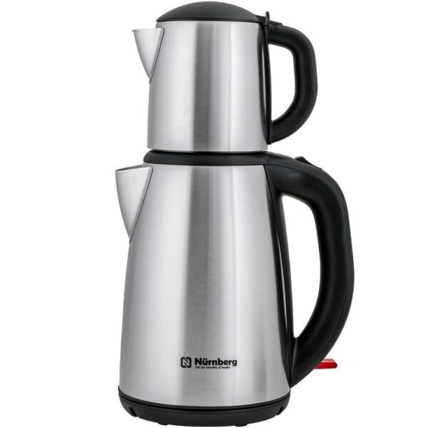 چای ساز روی هم نورنبرگ مدل TNG-525MK استیل - Image 4