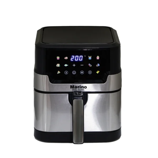 سرخ‌کن مارینو ۶ لیتری مدل MN-620 مشکی استیل - Image 3