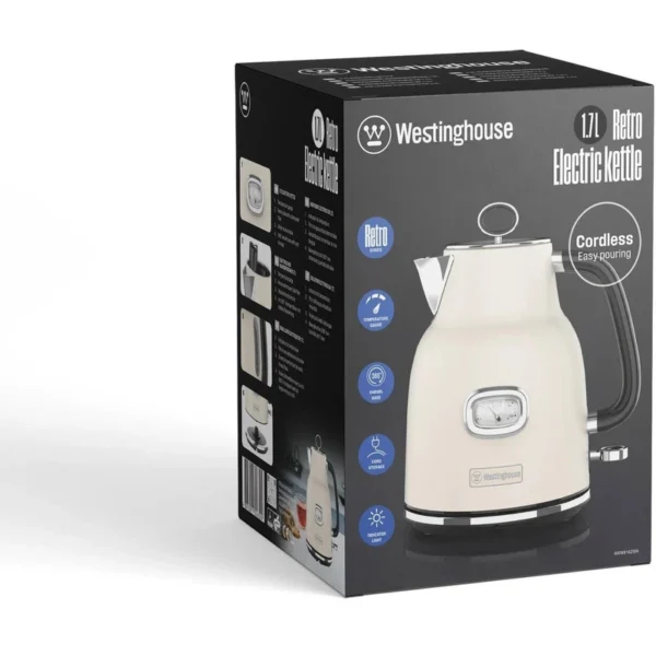 کتری برقی وستینگ‌هاوس مدل WKWKH148 گنجایش ۱.۷ لیتر رنگ بندی - Image 6