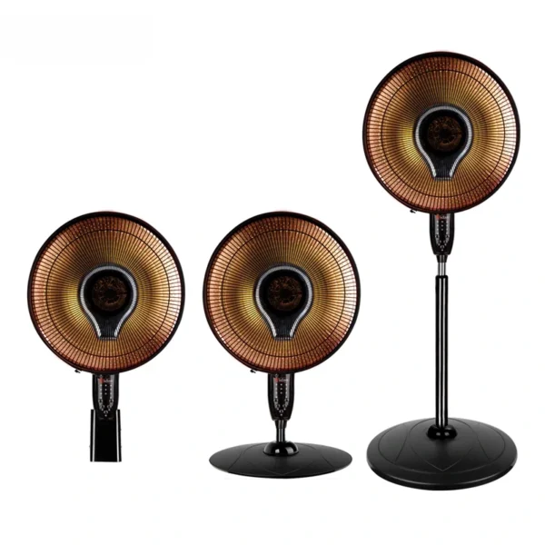 هیتر برقی  هالوژنی ویداس مدل VIR-8088 مشکی - Image 6