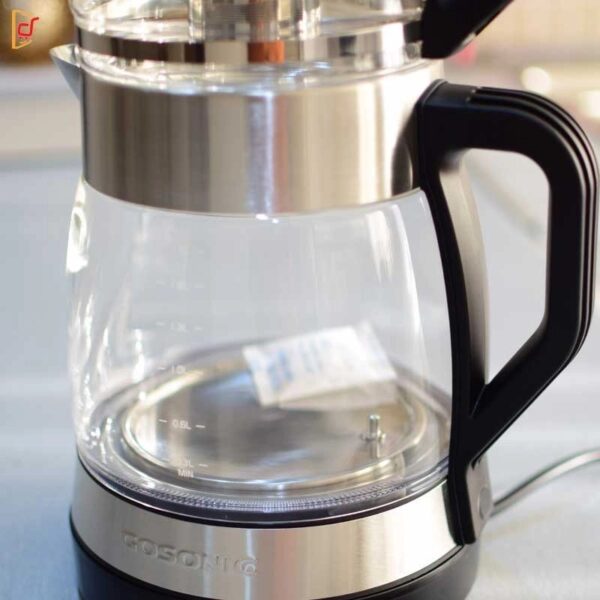 چای ساز روی هم گوسونیک مدل GST-783 مشکی استیل - Image 5