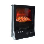 شومینه برقی آراسته مدل EFPA2000 فن دار ۲۰۰۰ وات مشکی - Image 6