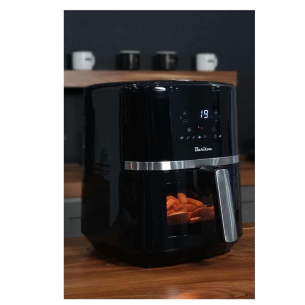 سرخ کن بدون روغن باریتون 6 لیتری مدل  BAF-55158GWB مشکی - Image 5